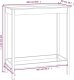 vidaXL Stolik barowy, 100x50x110 cm, lite drewno sosnowe 8