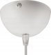 Lampa wisząca Lamkur Lamkur Danielle 31798 lampa wisząca zwis loft metalowy klosz miska 1x60W E27 beżowa/drewno 1
