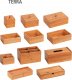 Wenko Organizer łazienkowy TERRA, bambus, 22 x 15 cm, WENKO 3