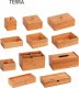 Wenko Organizer łazienkowy TERRA, bambus, 15 x 15 cm, WENKO 7
