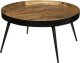 Atmosphera Stolik z drewna mango SIWAN, Ø 70 x 36 cm 3
