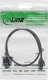 InLine InLine® Patch cable slim, U/FTP, Cat.8.1, TPE halogen-free, black 0.25m 2