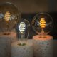 Avanca International BV Hombli smarte Filament Glühbirne, ST64, E27, CCT, Smokey 4