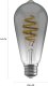 Avanca International BV Hombli smarte Filament Glühbirne, ST64, E27, CCT, Smokey 7