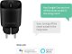 Avanca International BV Hombli smarte Steckdose EU, schwarz, 2+1 Promo Pack 7
