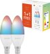 Avanca International BV Hombli smarte Glühbirne, 4,5W, E14, RGB, CCT, 1+1 Promo Pack 2