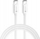 Kabel USB ForCell USB-C - USB-C 2 m Biały 1