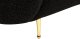 Beliani Fotel boucle czarny LOEN 6