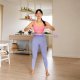 One Fitness Hula hop z obciążnikiem   licznik fh02 fioletowe 15