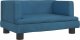 vidaXL vidaXL Sofa dla dzieci, niebieska, 60x40x30 cm, aksamit 1