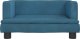 vidaXL vidaXL Sofa dla dzieci, niebieska, 60x40x30 cm, aksamit 2