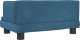 vidaXL vidaXL Sofa dla dzieci, niebieska, 60x40x30 cm, aksamit 4