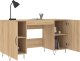 Biurko vidaXL vidaXL Biurko, dąb sonoma, 140x50x75 cm, materiał drewnopochodny 4