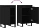 vidaXL Szafki, 2 szt., czarne, 40x35x70 cm 10