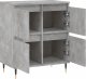 vidaXL vidaXL Komoda, szarość betonu, 60x35x70 cm, materiał drewnopochodny 6