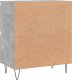 vidaXL vidaXL Komoda, szarość betonu, 60x35x70 cm, materiał drewnopochodny 8