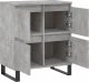 vidaXL vidaXL Komoda, szarość betonu, 60x35x70 cm, materiał drewnopochodny 6
