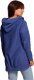 MOE B249 Bluza z kominem i kapturem - indygo (kolor indygo, rozmiar XL) 2