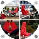 Froster Bluzair Koco Bluza Oversize Kapturem Czerwona 4w1 3