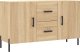 vidaXL Komoda, dąb sonoma, 100x36x60 cm 2