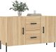 vidaXL Komoda, dąb sonoma, 100x36x60 cm 3