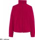 JHK FLRL300 - Bluza polarowa damska, taliowana, z suwakiem i dwoma zapinanymi kieszeniami - malinowy M 1