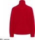 JHK FLRL300 - Bluza polarowa damska, taliowana, z suwakiem i dwoma zapinanymi kieszeniami - czerwony XS 4