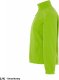 JHK FLRL300 - Bluza polarowa damska, taliowana, z suwakiem i dwoma zapinanymi kieszeniami - limonkowy M 2