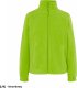 JHK FLRL300 - Bluza polarowa damska, taliowana, z suwakiem i dwoma zapinanymi kieszeniami - limonkowy M 3