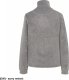 JHK FLRL300 - Bluza polarowa damska, taliowana, z suwakiem i dwoma zapinanymi kieszeniami - szary melanż XL 1