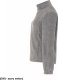 JHK FLRL300 - Bluza polarowa damska, taliowana, z suwakiem i dwoma zapinanymi kieszeniami - szary melanż XL 2