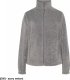 JHK FLRL300 - Bluza polarowa damska, taliowana, z suwakiem i dwoma zapinanymi kieszeniami - szary melanż XL 3