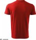 MALFINI V-neck 102 - ADLER - Koszulka unisex, 160 g/m2 - czerwony L 2
