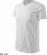 MALFINI Heavy V-neck 111 - ADLER - Koszulka unisex, 200 g/m2 - biały 2XL 2