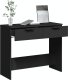 vidaXL vidaXL Stolik konsolowy, czarny, 90x36x75 cm, materiał drewnopochodny 5