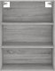 vidaXL vidaXL Regał szary dąb sonoma 69,5x32,5x180 cm materiał drewnopochodny 7