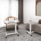 Brother Up Up Forseti Adjustable Height Table, White 1