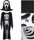 Springos Dekoracje na Halloween strój kościotrupa kostek szkieletor maska UNIWERSALNY 10