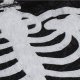 Springos Dekoracje na Halloween strój kościotrupa kostek szkieletor maska UNIWERSALNY 8