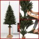 Kadax Choinka sztuczna 220 cm Świerk Na Pniu Naturalny 10