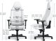 Fotel Noblechairs Legend Biały 11