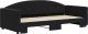 vidaXL vidaXL Sofa rozsuwana, czarna, 90x200 cm, aksamit 3