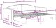 vidaXL vidaXL Sofa rozsuwana, czarna, 90x200 cm, aksamit 9