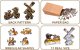 WOODEN CITY Drewniane Puzzle z figurkami - Mapa Nova Terrarum Antyczna, 505 elementów 2