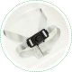 Ecotoys Fotelik krzesełko do karmienia 2w1 ECOTOYS biały 4