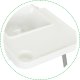 Ecotoys Fotelik krzesełko do karmienia 2w1 ECOTOYS biały 5