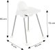Ecotoys Fotelik krzesełko do karmienia 2w1 ECOTOYS biały 6