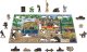 WOODEN CITY Drewniane Puzzle z figurkami  Wiktoriańska ulica rozm. XL, 1010 elementów 1