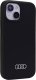 Audi Audi Silicone Case iPhone 15 / 14 / 13 6.1" black/black hardcase AU-LSRIP15-Q3/D1-BK 2