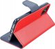 Kabury Fancy Book Kabura FANCY Book do SAMSUNG S24 czerwono granatowy 1